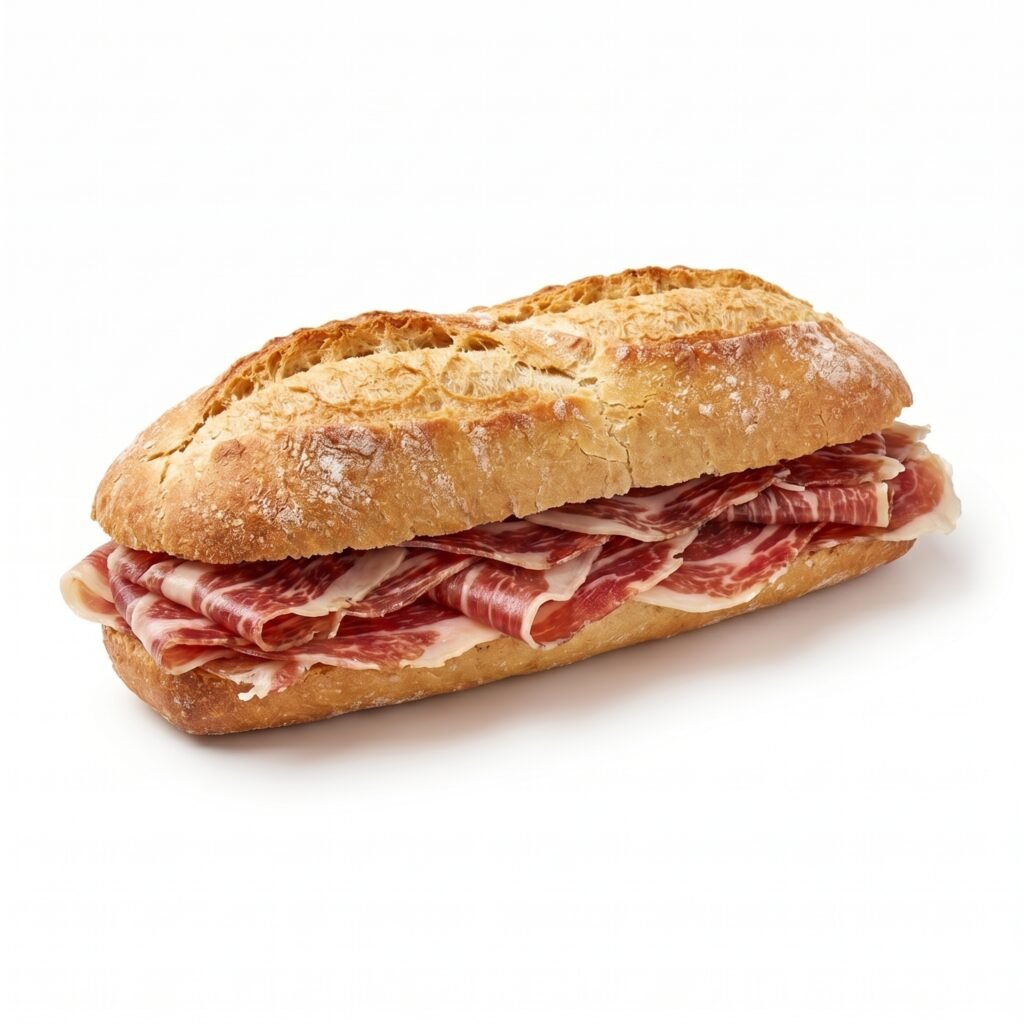 Bocadillo de paletilla ibérica