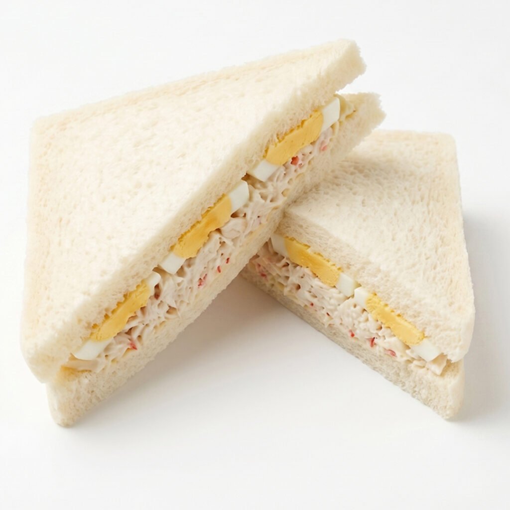 Atún y Huevo Sandwich