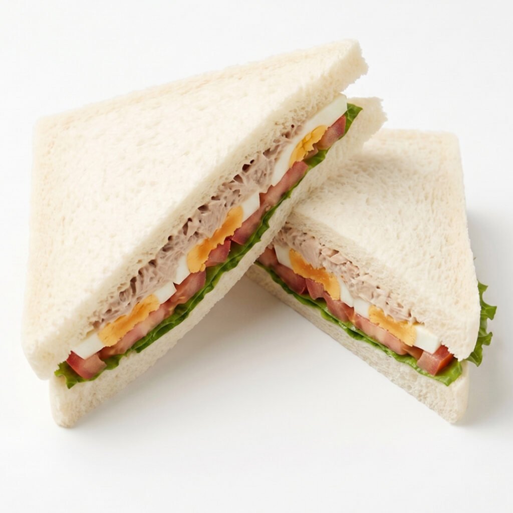 Vegetal de Atún Sandwich