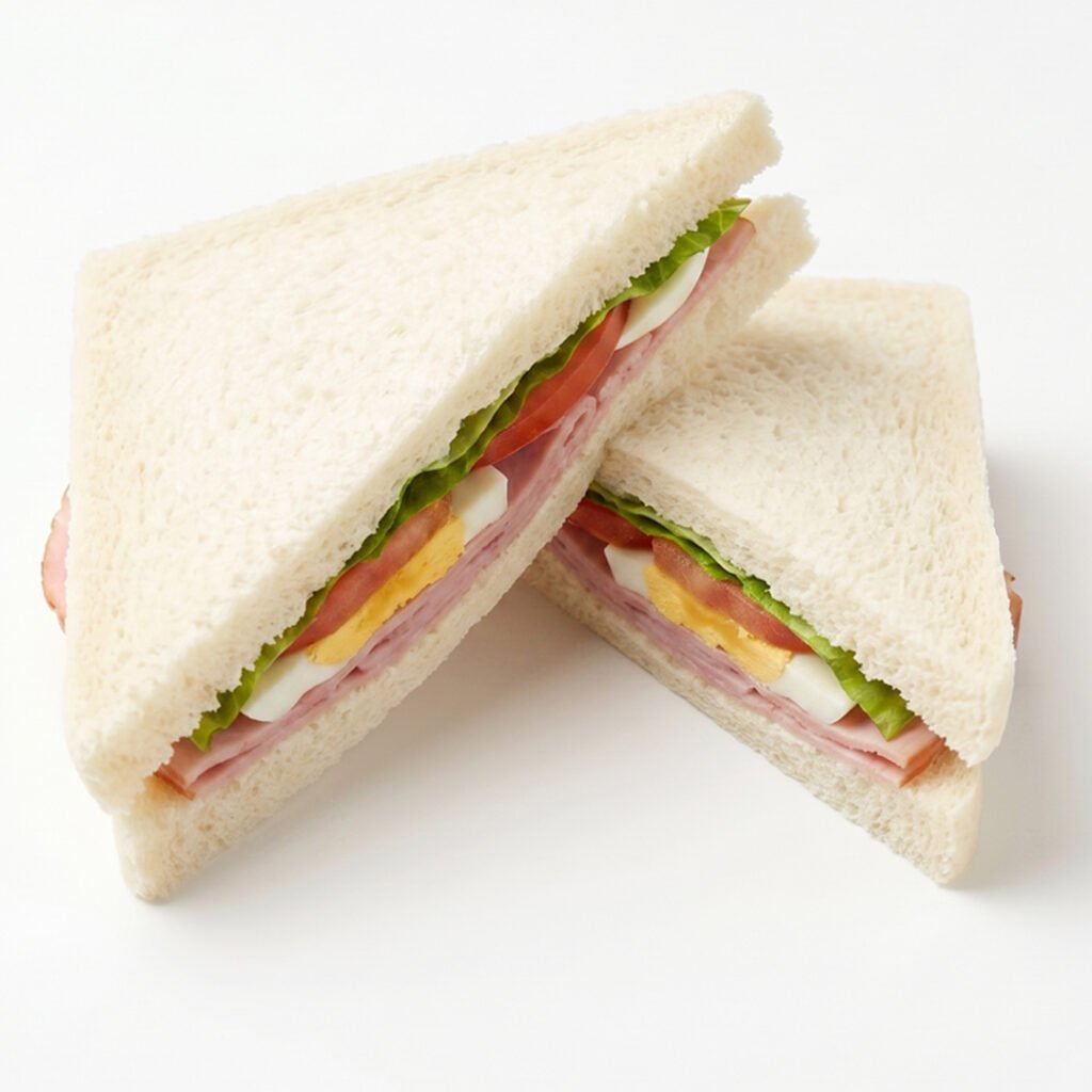 Vegetal de Jamón Sandwich