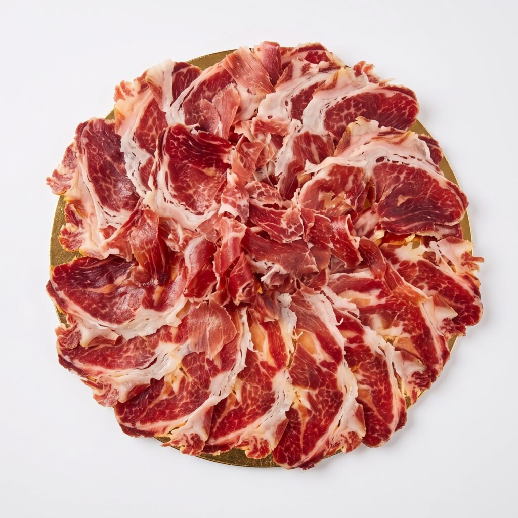 Plato de jamón ibérico